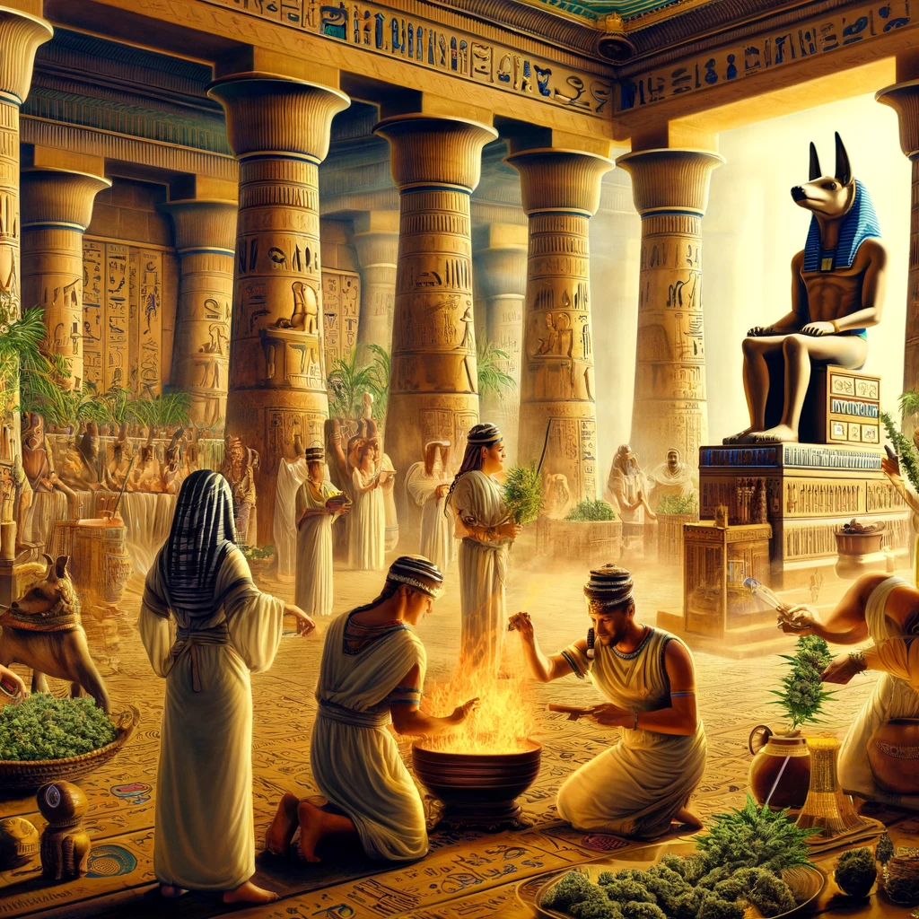 Cannabis in the Ancient Egyptian Religion